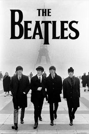 Poster The Beatles Eiffel Tower 61x91 5cm Pyramid PP35303 | Yourdecoration.co.uk