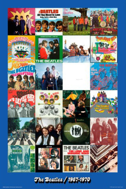 Poster The Beatles Era 1967 1970 61x91.5cm Grupo Erik GPE5854 | Yourdecoration.co.uk