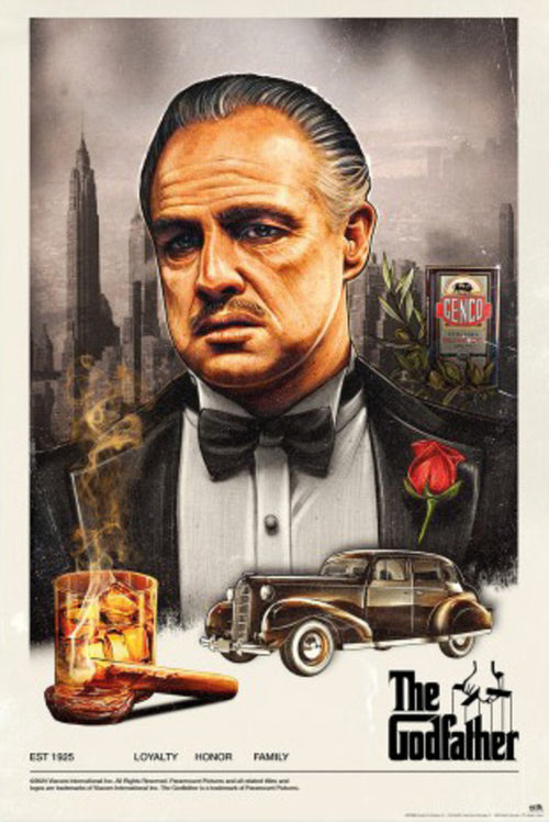 Poster The Godfather 1 61x91 5cm Grupo Erik GPE5896 | Yourdecoration.co.uk