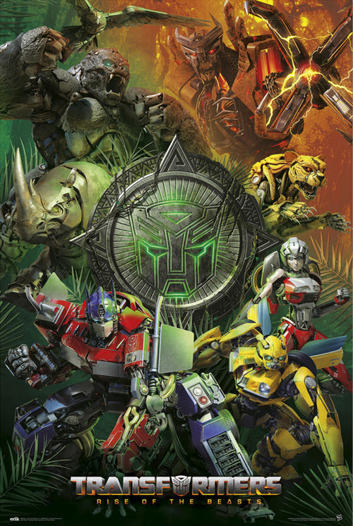 Poster Transformers Rise Of The Beasts 61x91.5cm Grupo Erik GPE5792 | Yourdecoration.co.uk