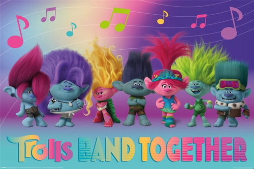 Poster Trolls Band Together Perfect Harmony 91 5x61cm Pyramid PP35190 | Yourdecoration.co.uk