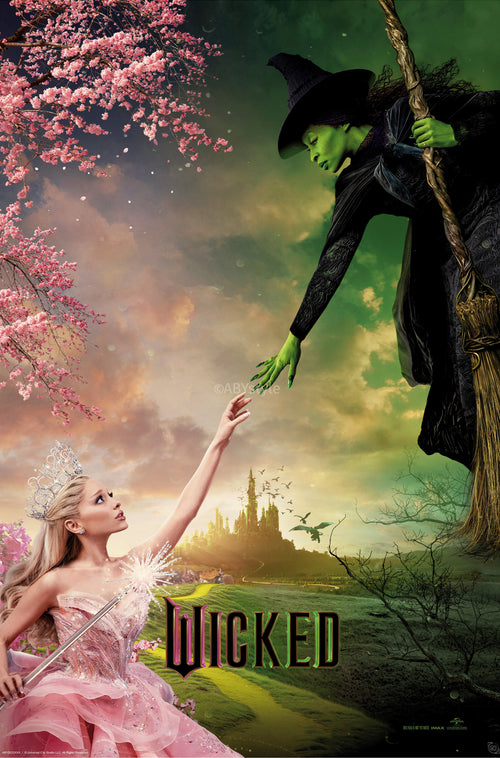 Poster Wicked Elphaba And Glinda 61x91 5cm Abystyle GBYDCO701 | Yourdecoration.co.uk