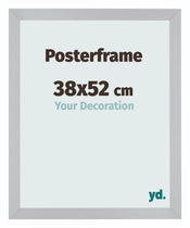 Posterframe 38x52cm Silver MDF Parma Size | Yourdecoration.co.uk