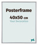 Posterframe 40x50cm Silver Plastic Paris Size | Yourdecoration.co.uk