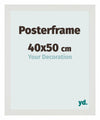 Posterframe 40x50cm White Mat MDF Parma Size | Yourdecoration.co.uk