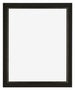 Sheffield Wooden Photo Frame 20x25cm Black Gold Swept Front | Yourdecoration.co.uk