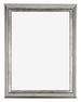 Sheffield Wooden Photo Frame 30x40cm Silver Black Swept Front | Yourdecoration.co.uk