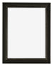 Sheffield Wooden Photo Frame 45x60cm Black Gold Swept Front | Yourdecoration.co.uk