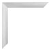 Tucson Aluminium Photo Frame 18x24cm Silver Brushed Detail Corner | Yourdecoration.co.uk