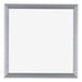 Tucson Aluminium Photo Frame 20x20cm Silver Brushed Front | Yourdecoration.co.uk