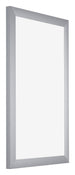 Tucson Aluminium Photo Frame 30x50cm Silver Brushed Front Oblique | Yourdecoration.co.uk