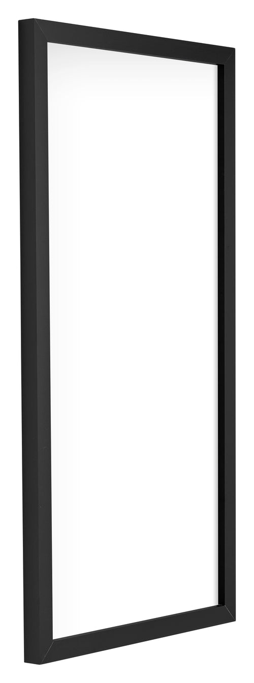 Virginia Aluminium Photo Frame 20x40cm Black Front Oblique | Yourdecoration.co.uk