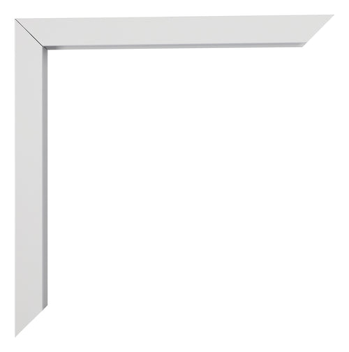 Virginia Aluminium Photo Frame 20x60cm White Corner | Yourdecoration.co.uk