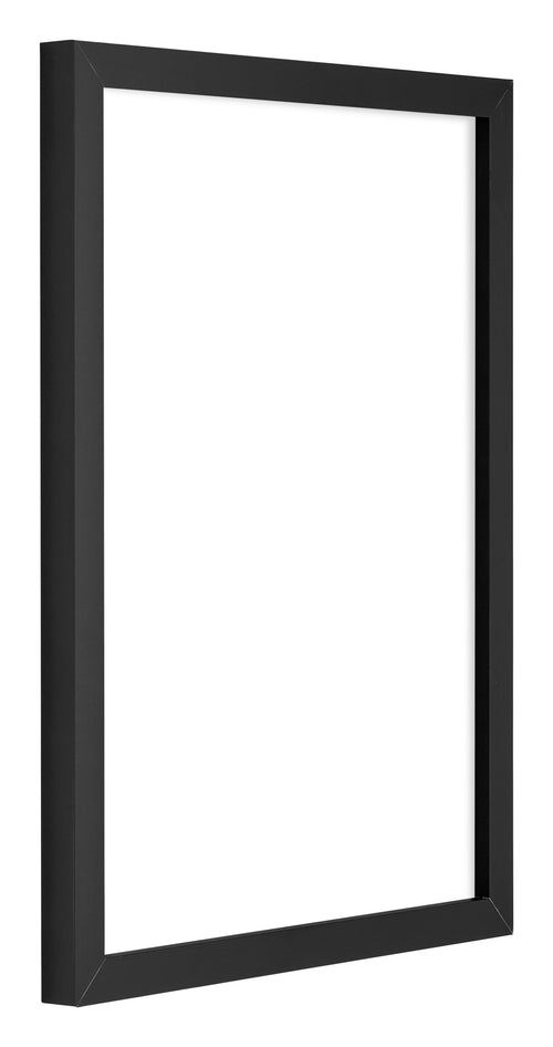 Virginia Aluminium Photo Frame 48x64cm Black Front Oblique | Yourdecoration.co.uk