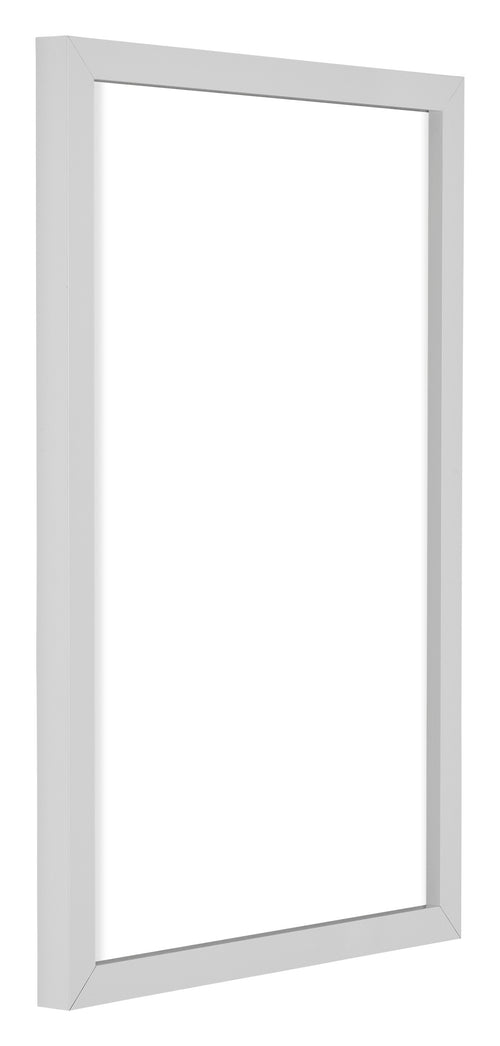 Virginia Aluminium Photo Frame 61x91 5cm White Front Oblique | Yourdecoration.co.uk