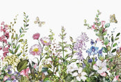 Wizard+Genius Summer Flowers Non Woven Wall Mural 384x260cm 8 Panels | Yourdecoration.co.uk