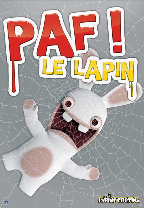 Raving Rabbids Paf The Rabbit Poster 68X98cm | Yourdecoration.co.uk