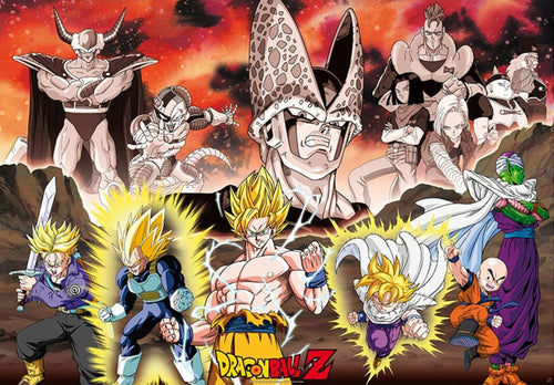 Dragon Ball Dbz Group Cell Arc Poster 91 5X61cm | Yourdecoration.co.uk