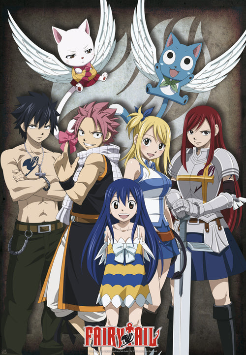 Fairy Tail Group Poster 61X91 5cm | Yourdecoration.co.uk