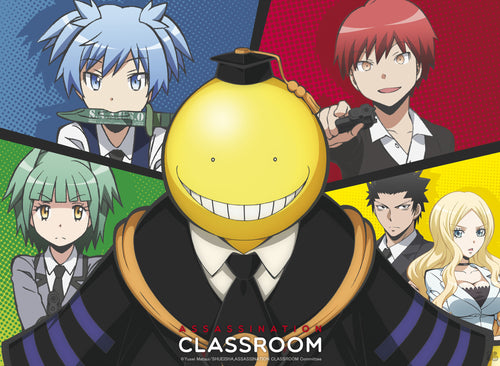 Assassination Classroom Koro Vs Pupils Poster 52X38cm | Yourdecoration.co.uk