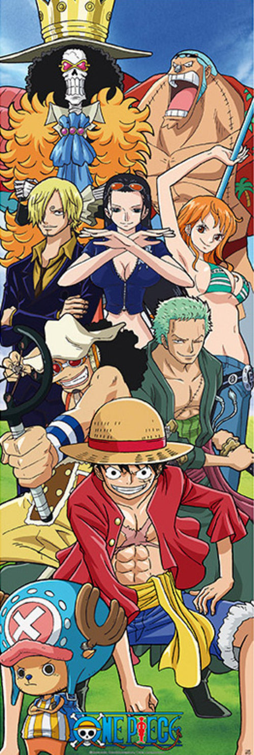 Abystyle Abydco451 One Piece Crew Poster 53x158cm | Yourdecoration.co.uk