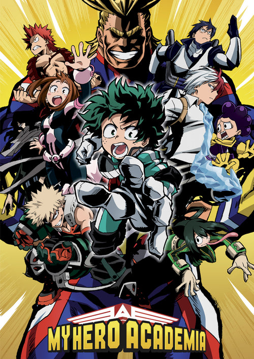 My Hero Academia Groupe Poster 61X91 5cm | Yourdecoration.co.uk