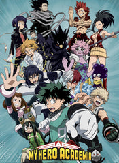 My Hero Academia Heroes Poster 38X52cm | Yourdecoration.co.uk