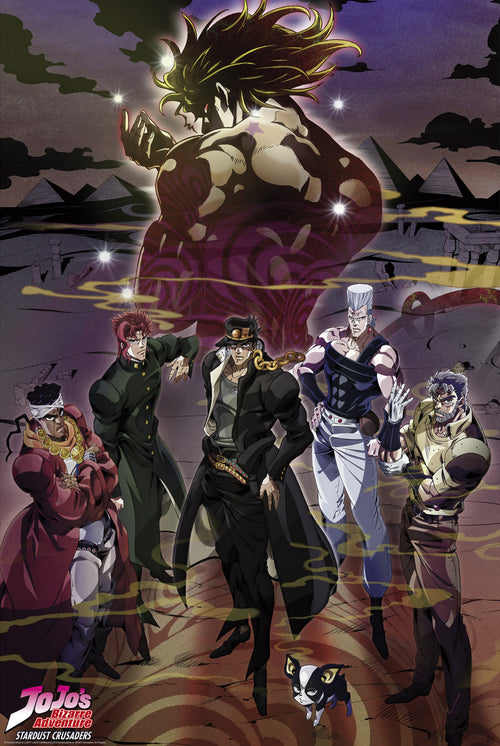 Jojos Bizarre Adventure Group Poster 61X91 5cm | Yourdecoration.co.uk