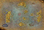 World Of Warcraft Map Poster 91 5X61cm | Yourdecoration.co.uk