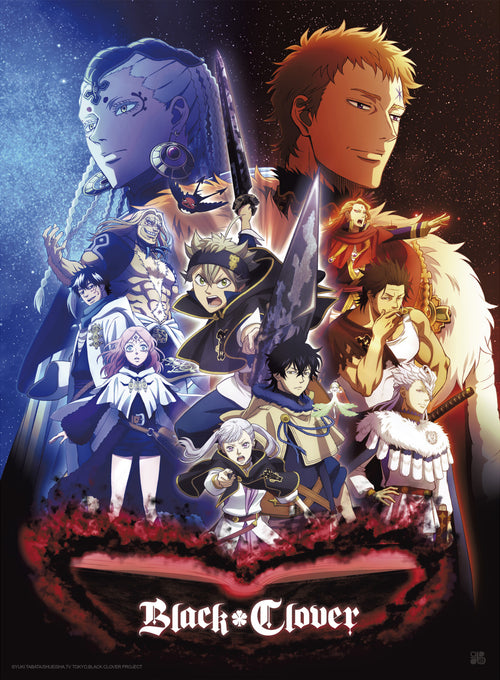 Black Clover Group Poster 38X52cm | Yourdecoration.co.uk