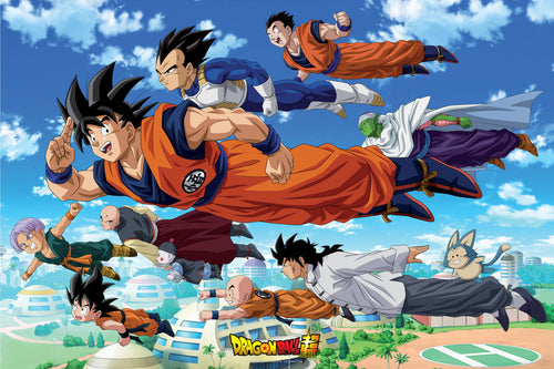 Dragon Ball Super Gokus Group Poster 91 5X61cm | Yourdecoration.co.uk