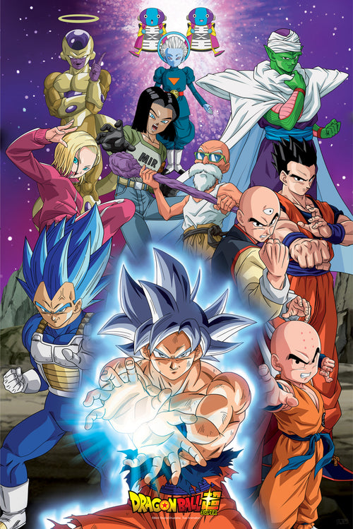 Dragon Ball Super Universe 7 Poster 61X91 5cm | Yourdecoration.co.uk