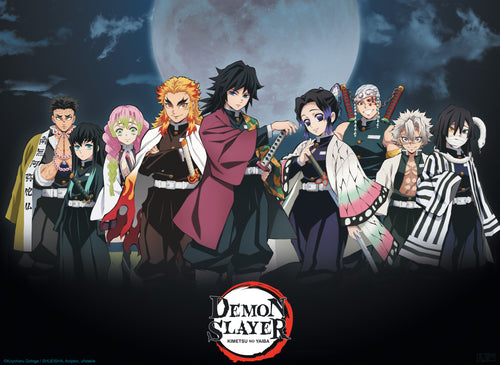 Demon Slayer Pillars Poster 52X38cm | Yourdecoration.co.uk