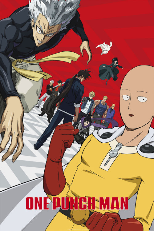 One Punch Man Season 2 Artwork Poster 61X91 5cm | Yourdecoration.co.uk