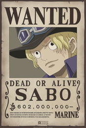 One Piece Wanted Sabo Poster 35X52cm | Yourdecoration.co.uk