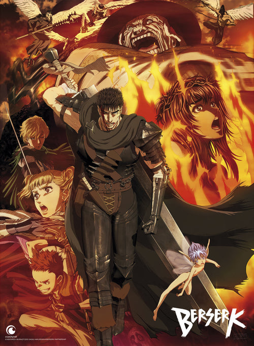 Berserk Group Poster 38X52cm | Yourdecoration.co.uk