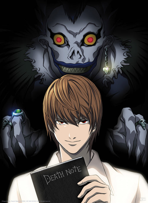 Death Note Light And Ryuk Poster 38X52cm | Yourdecoration.co.uk