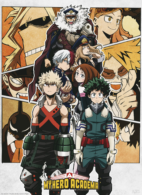 My Hero Academia Group Poster 38X52cm | Yourdecoration.co.uk