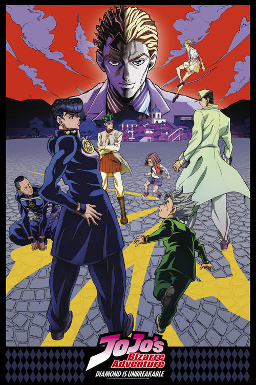 Jojos Bizarre Adventure Diamond Unbreak Poster 61X91 5cm | Yourdecoration.co.uk