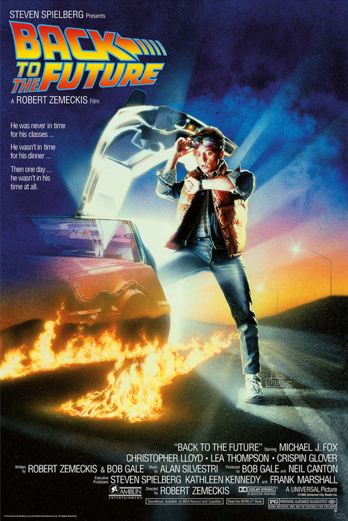 Back To The Future Movie Poster Poster 61X91 5cm | Yourdecoration.co.uk