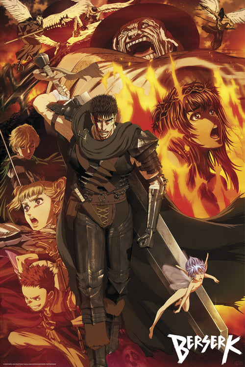 Berserk Groupe Poster 61X91 5cm | Yourdecoration.co.uk