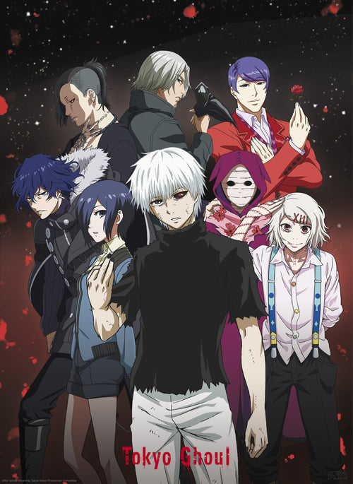 Tokyo Ghoul Group Poster 38X52cm | Yourdecoration.co.uk