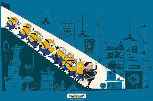 Abystyle Abydco721 Minions The Rise Of Gru Poster 91,5X61cm | Yourdecoration.co.uk