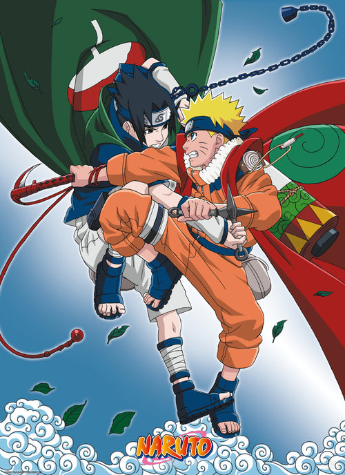 Naruto Naruto Vs Sasuke Poster 38X52cm | Yourdecoration.co.uk