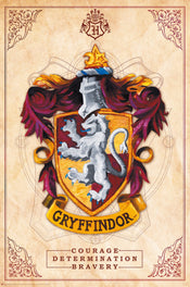 Abystyle Harry Potter Gryffindor Poster 61X91 5cm | Yourdecoration.co.uk