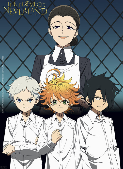 The Promised Neverland Mom And Orphans Poster 38X52cm | Yourdecoration.co.uk