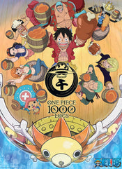 One Piece 1000 Logs Cheers Poster 38X52cm | Yourdecoration.co.uk