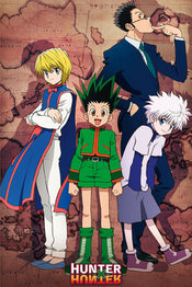 Hunter X Hunter Heroes Poster 61X91 5cm | Yourdecoration.co.uk