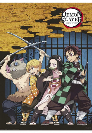 Demon Slayer Group Poster 61x91-5cm | Yourdecoration.co.uk