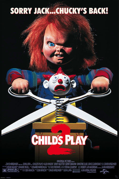 Abystyle Gbydco190 Chucky Childs Play 2 Poster 61x91,5cm | Yourdecoration.co.uk